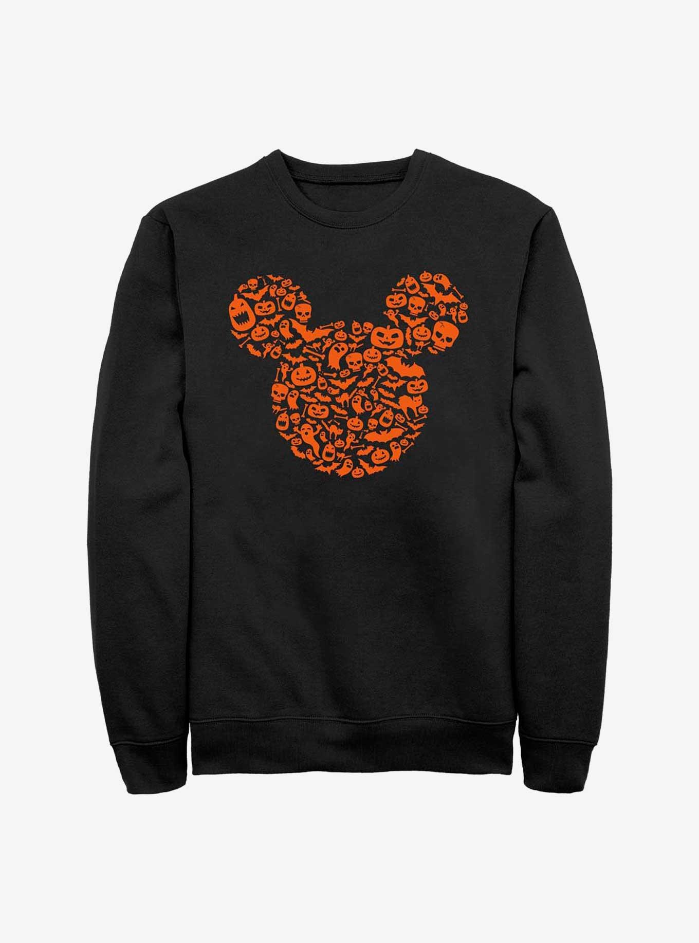 Disney Mickey Mouse Ears Halloween Icons Sweatshirt, , hi-res