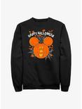 Disney Mickey Mouse Jack-O'-Lantern Sweatshirt, BLACK, hi-res