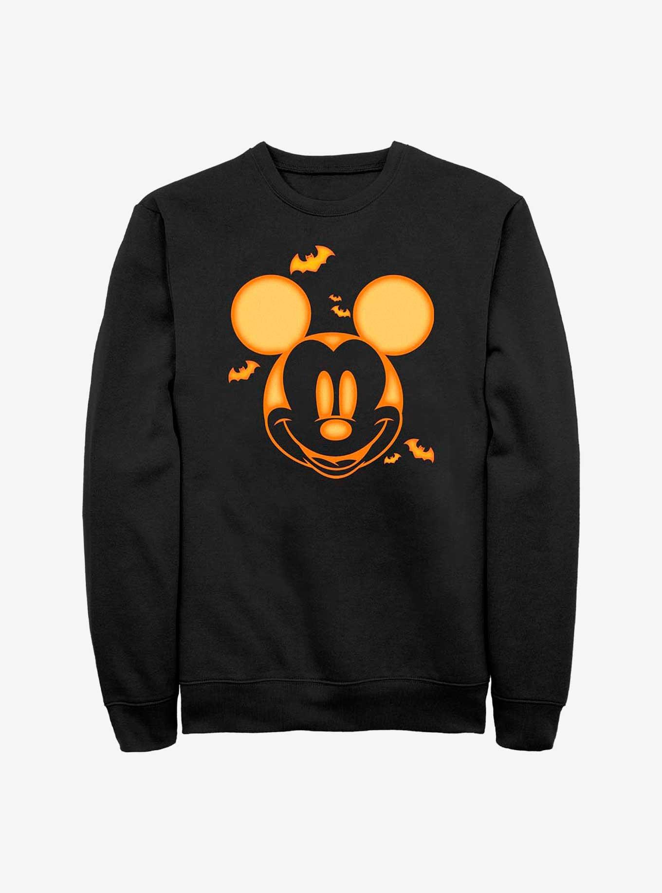 Disney Mickey Mouse Halloween Bats Sweatshirt