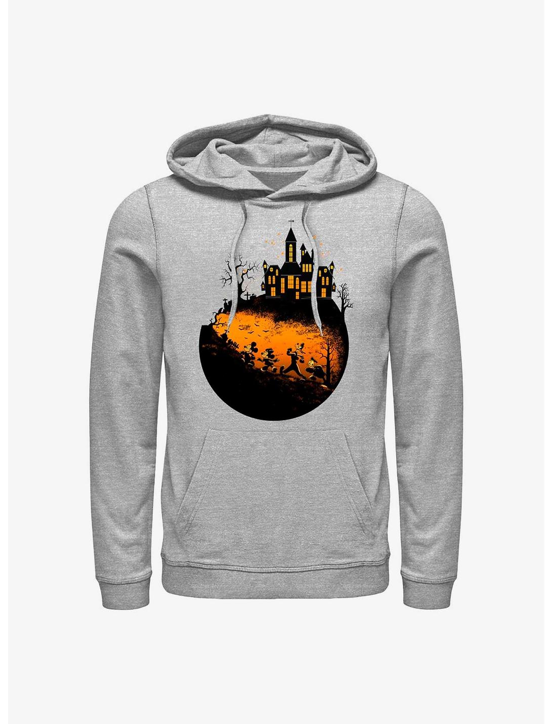 Disney Mickey Mouse's Haunted Halloween Hoodie, ATH HTR, hi-res