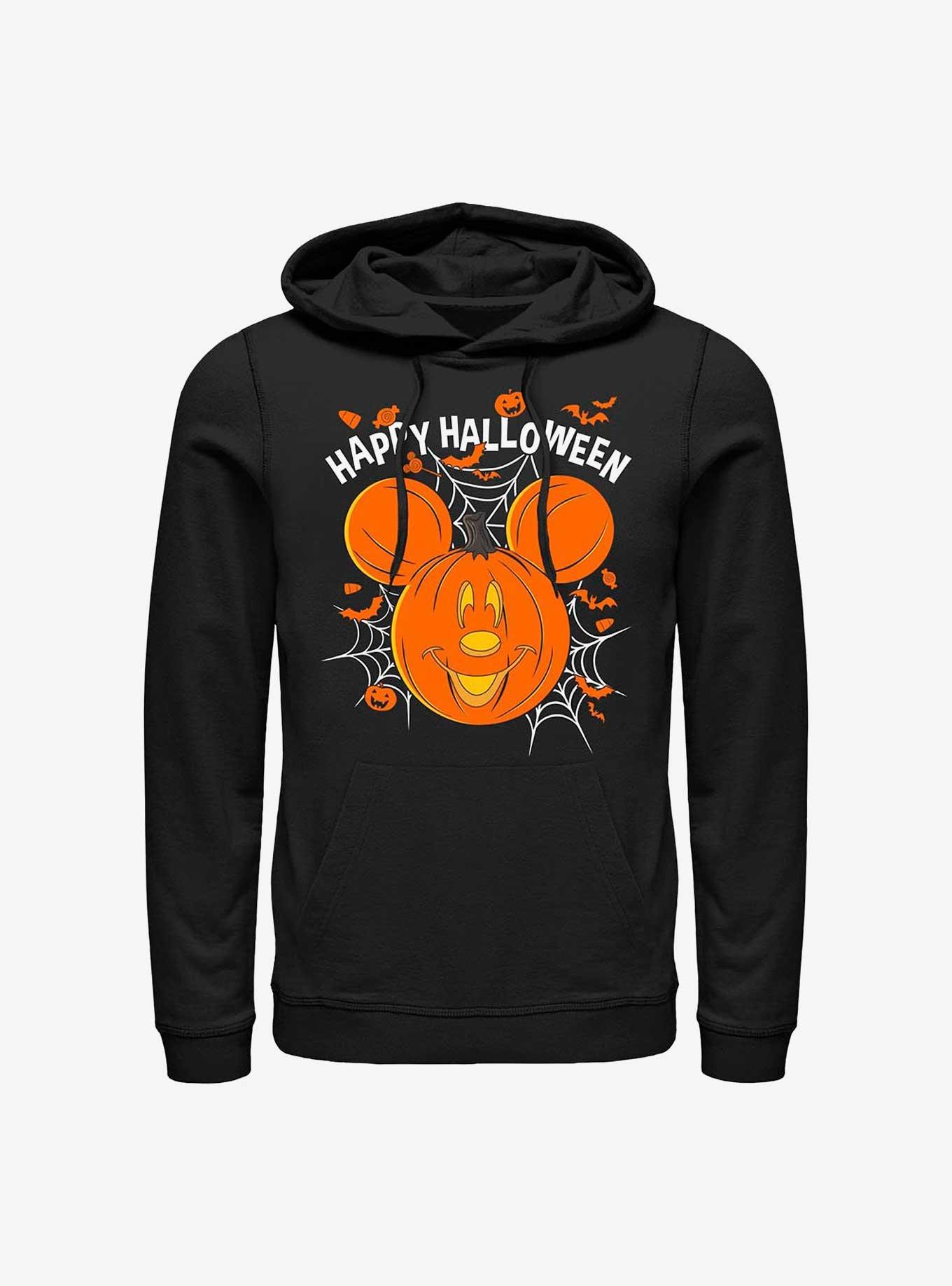 Disney Mickey Mouse Jack-O'-Lantern Hoodie, BLACK, hi-res