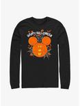 Disney Mickey Mouse Jack-O'-Lantern Long-Sleeve T-Shirt, BLACK, hi-res