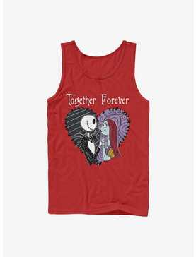 The Nightmare Before Christmas Jack & Sally Together Forever Tank Top, , hi-res