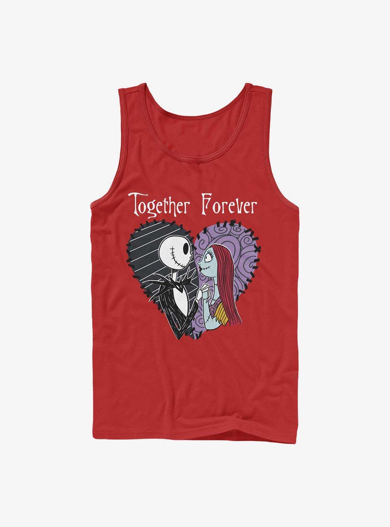 The Nightmare Before Christmas Jack & Sally Together Forever Tank Top, , hi-res