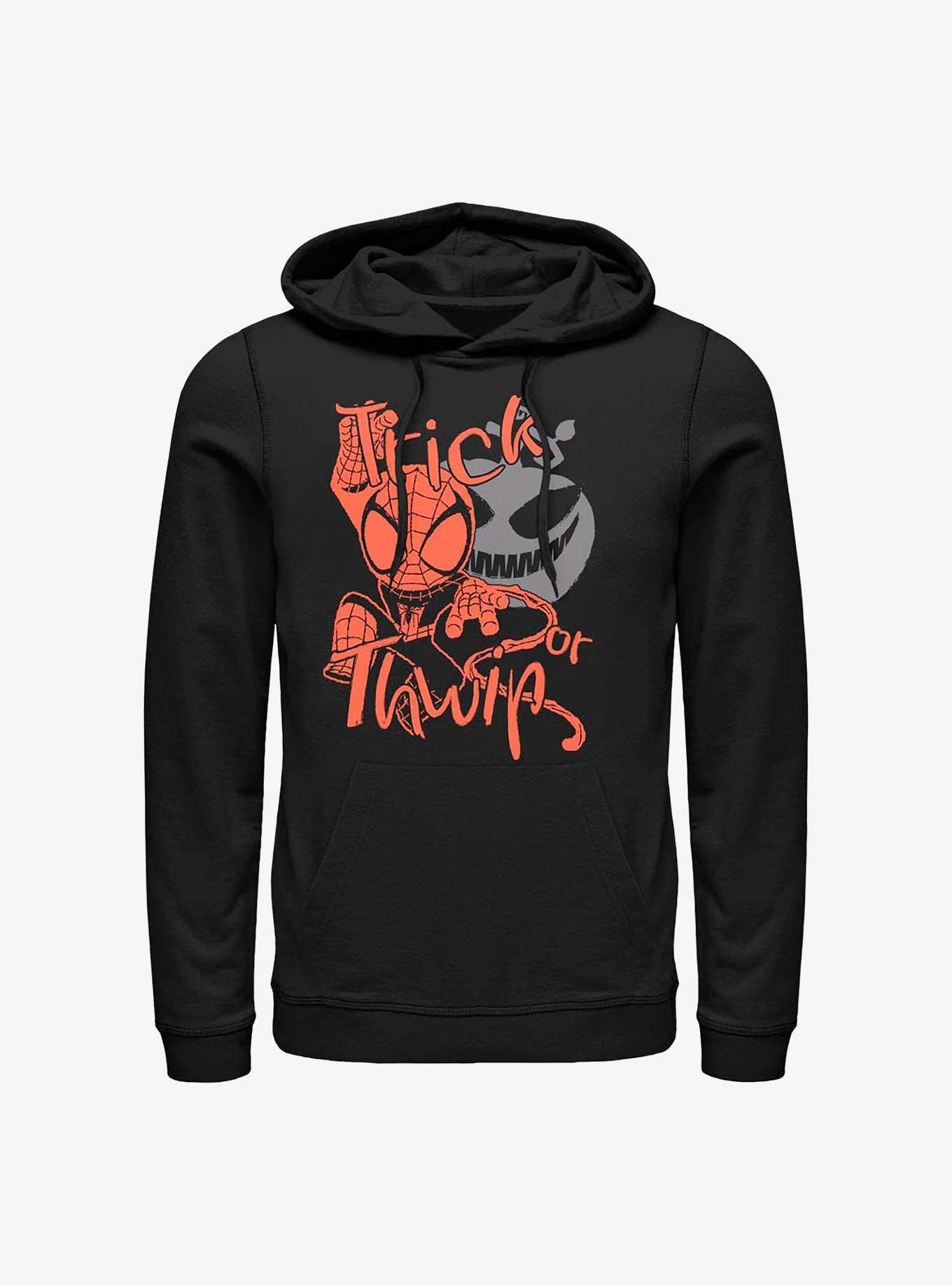 Marvel Spider-Man Trick Or Thwip Hoodie, BLACK, hi-res