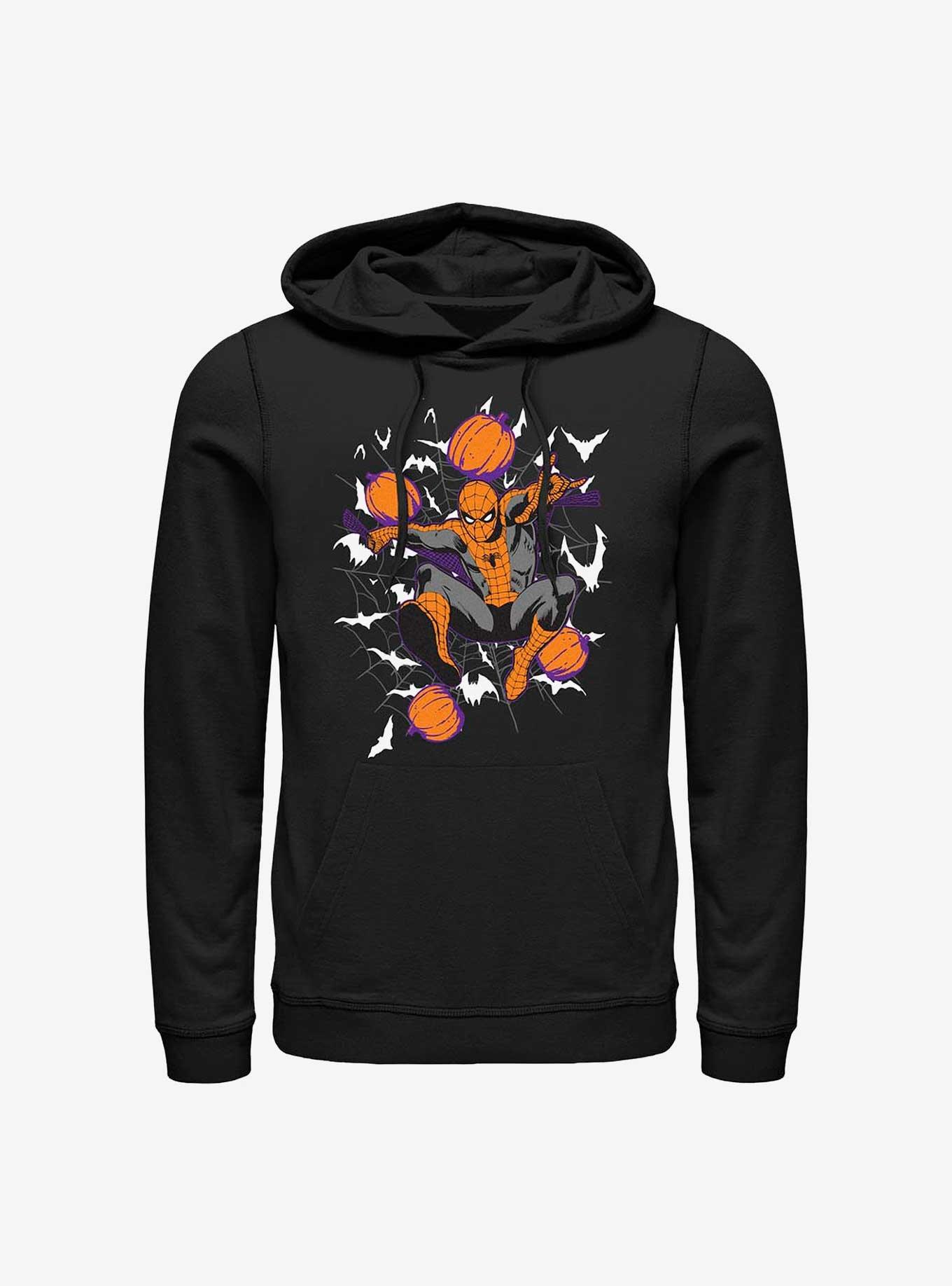 Marvel Spider-Man Spidey Webs Hoodie, BLACK, hi-res