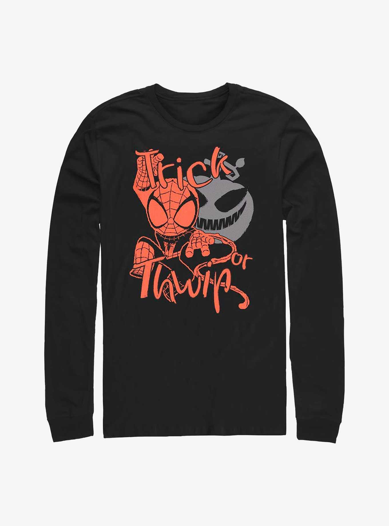 Marvel Spider-Man Trick Or Thwip Long-Sleeve T-Shirt, , hi-res