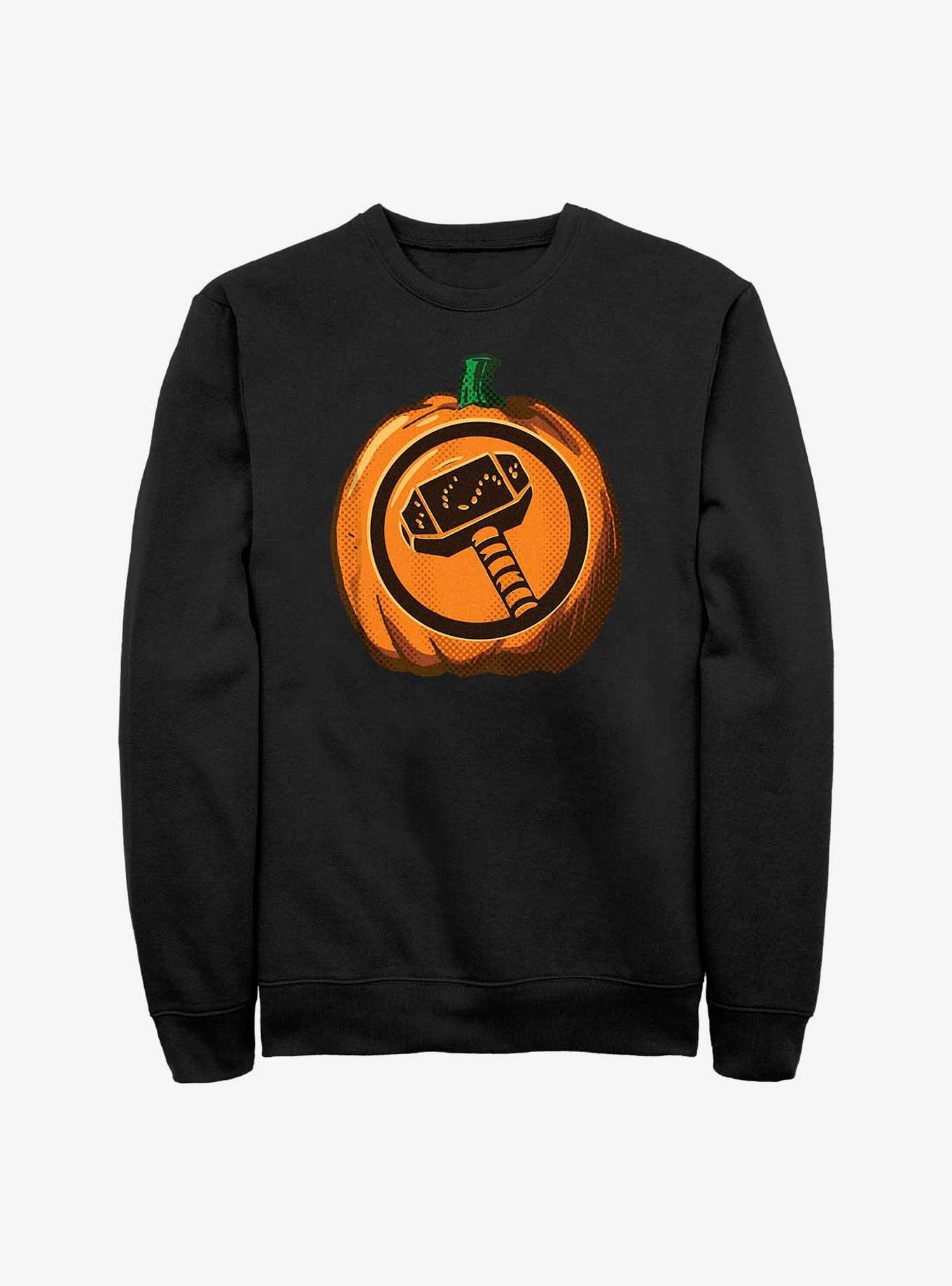 Marvel Thor Pumpkin Logo Sweatshirt, , hi-res
