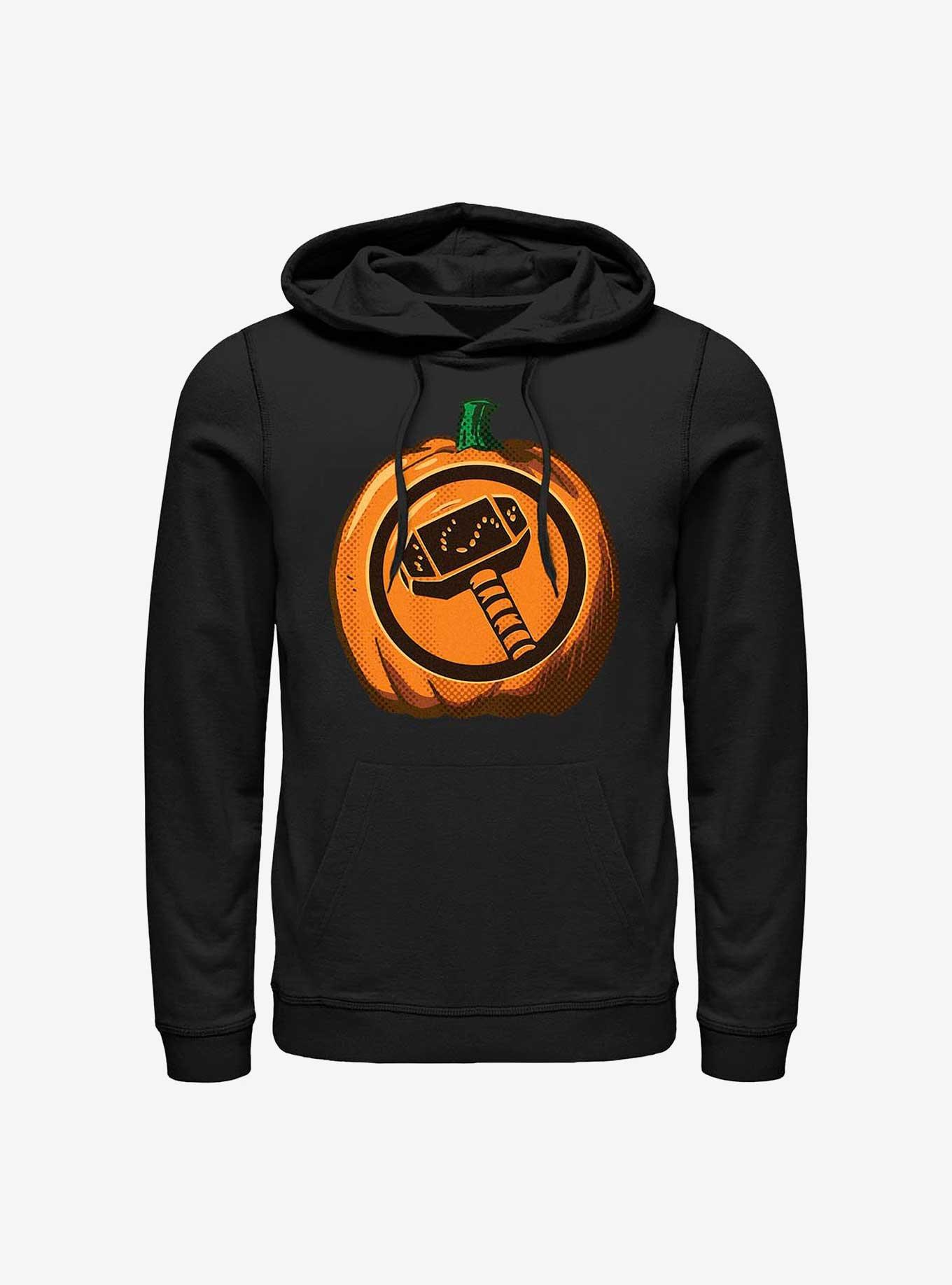 Marvel Thor Pumpkin Logo Hoodie, , hi-res