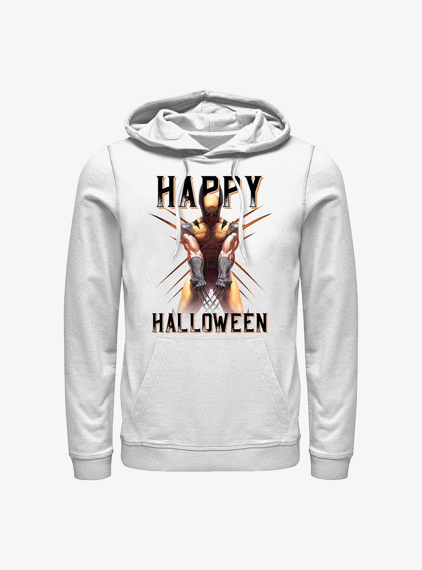 Marvel Wolverine Happy Halloween Hoodie, WHITE, hi-res