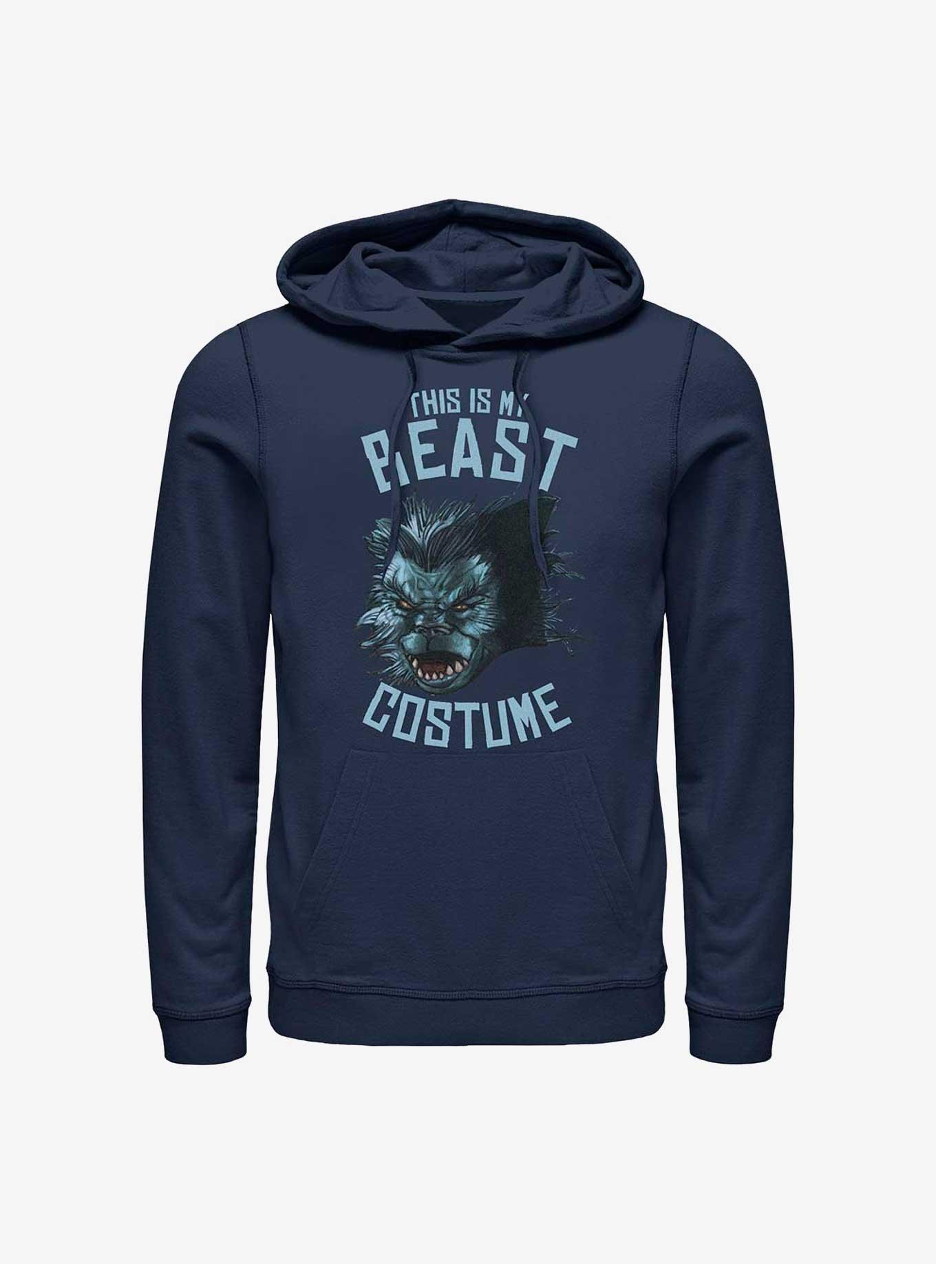 Marvel X-Men This Is My Beast Costume Hoodie, NAVY, hi-res