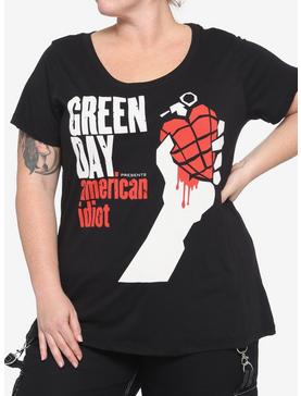 Green Day American Idiot Girls T-Shirt Plus Size, , hi-res