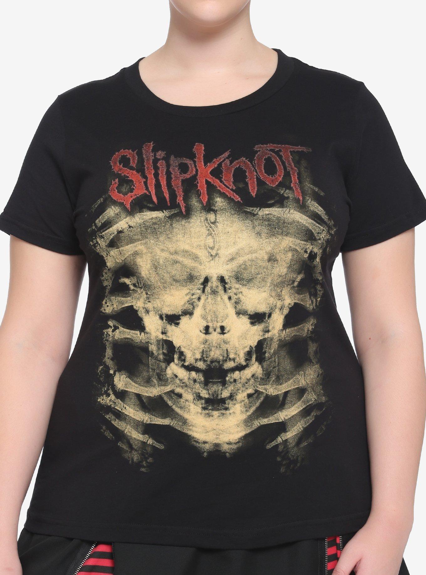 Slipknot X-Ray Skull Girls T-Shirt, BLACK, hi-res