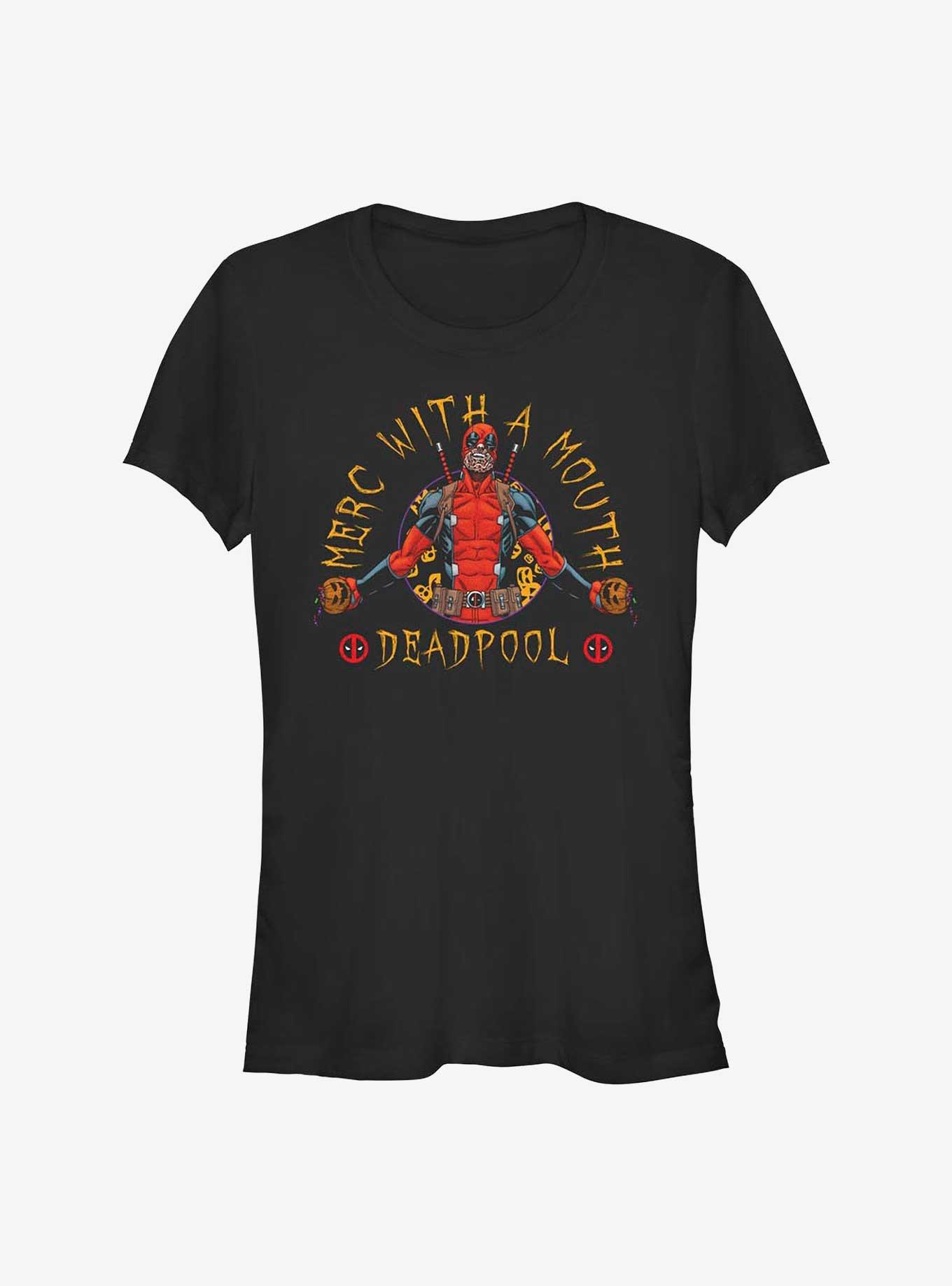 Marvel Deadpool Merc Mouth Girls T-Shirt, , hi-res