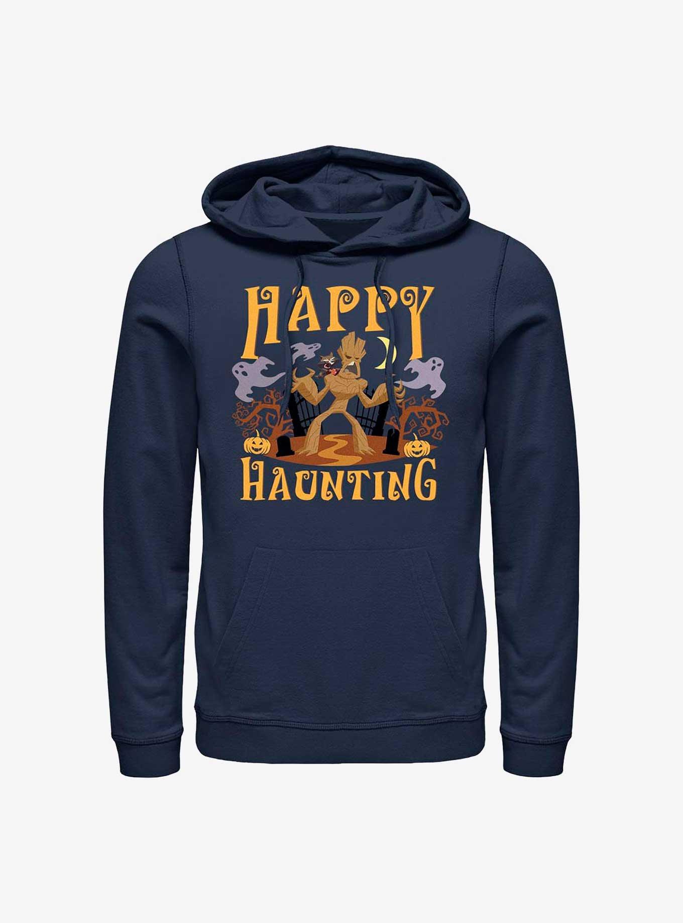 Marvel Guardians Of The Galaxy Groot & Rocket Happy Haunting Hoodie, , hi-res