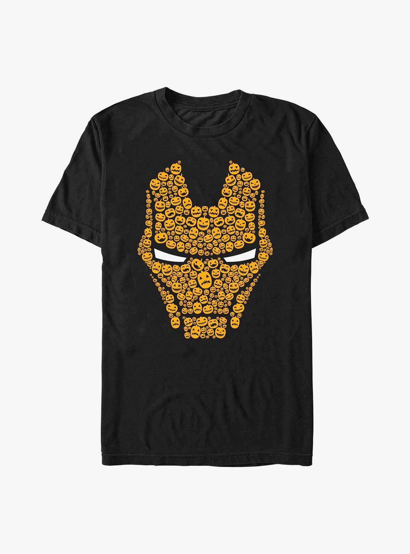 Marvel Iron Man Pumpkin Face T-Shirt, , hi-res