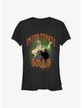 Disney The Little Mermaid Ursala Unfortunate Souls Girls T-Shirt, BLACK, hi-res
