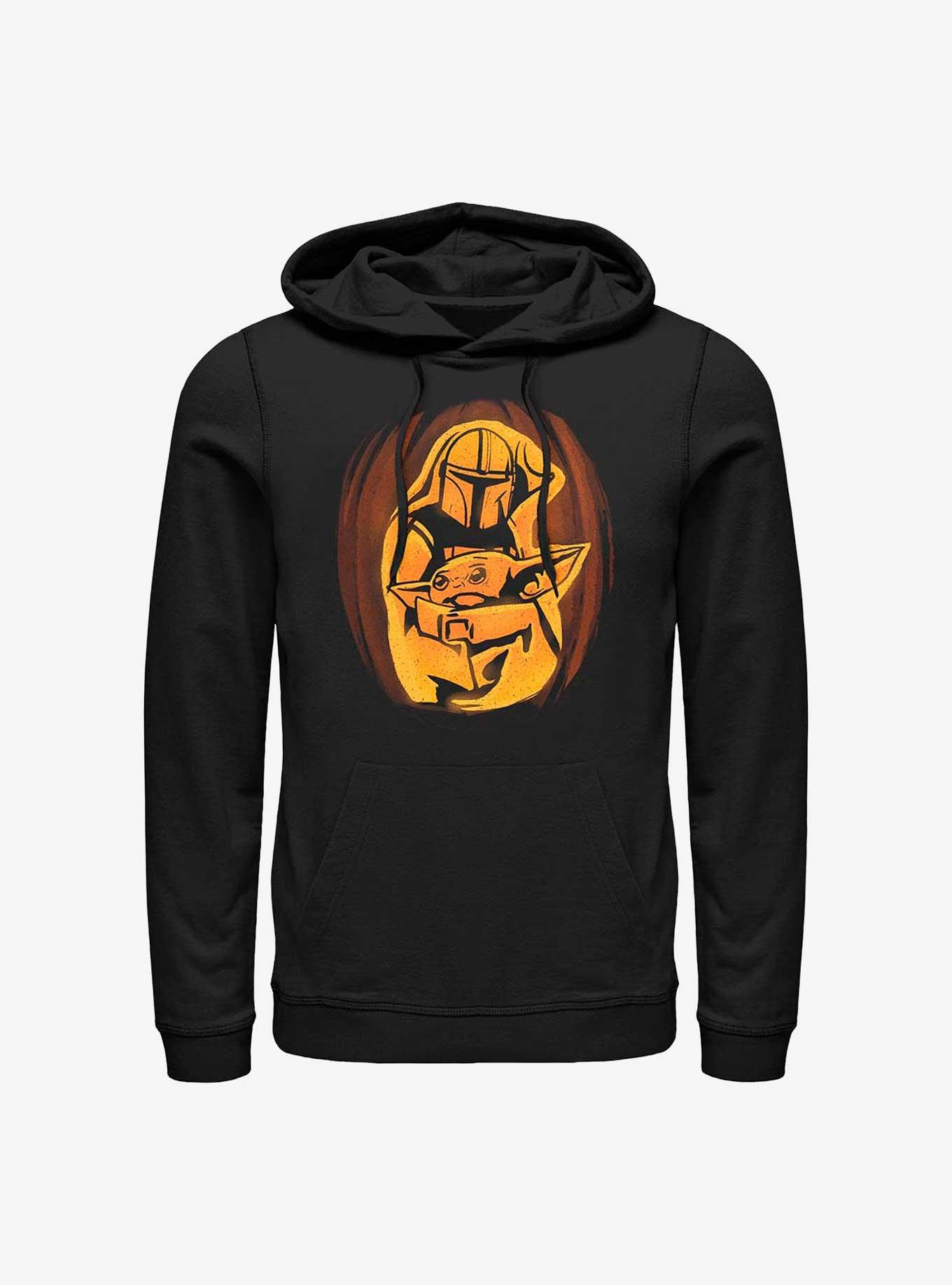 Star Wars The Mandalorian & Child Pumpkin Carving Hoodie