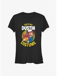 Stranger Things This Is My Dustin Costume Girls T-Shirt, BLACK, hi-res