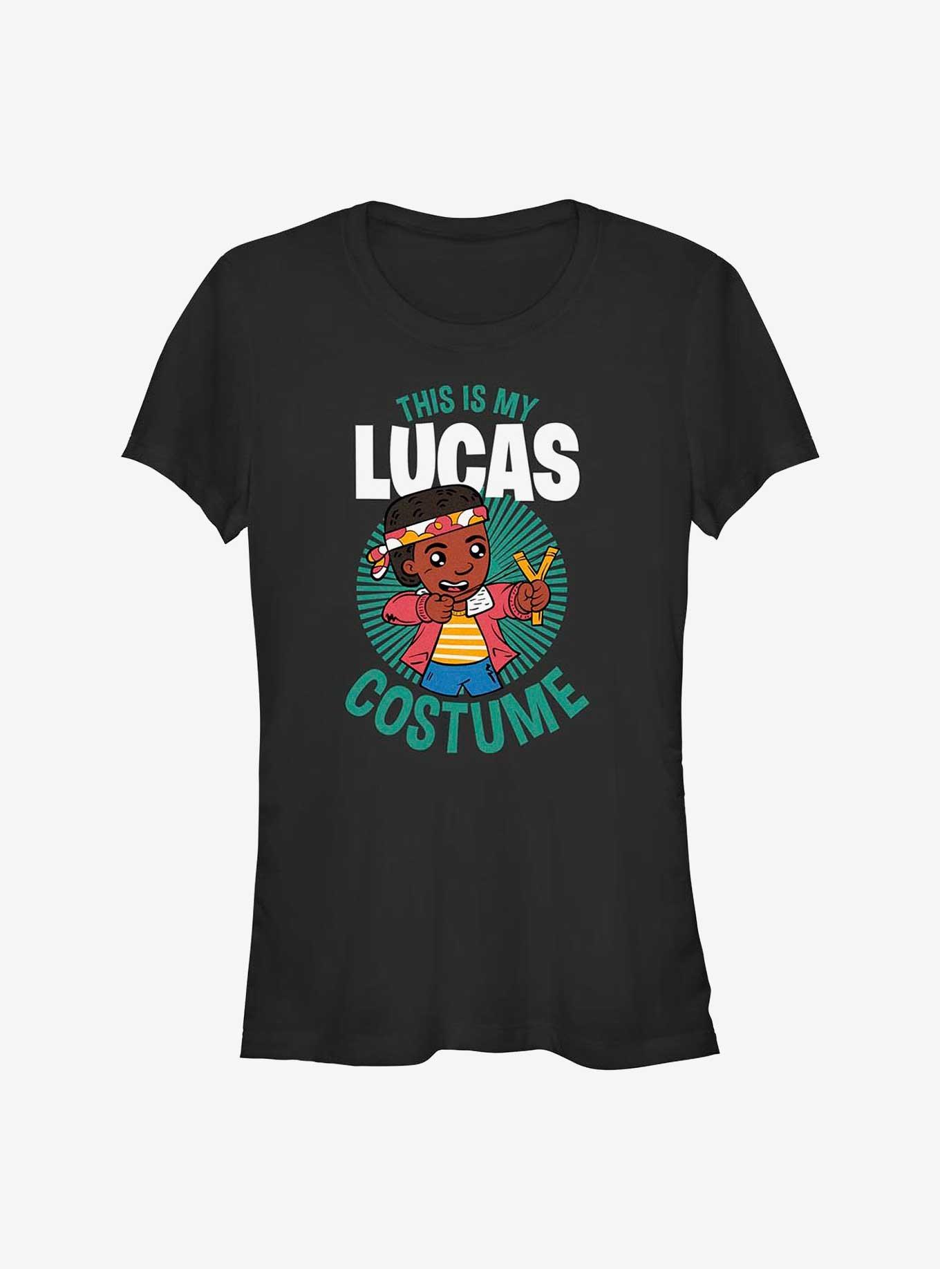 Stranger Things This Is My Lucas Costume Girls T-Shirt