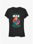 Stranger Things This Is My Max Costume Girls T-Shirt, BLACK, hi-res