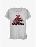 Stranger Things Left My Costume In The Upside Down Girls T-Shirt, ATH HTR, hi-res