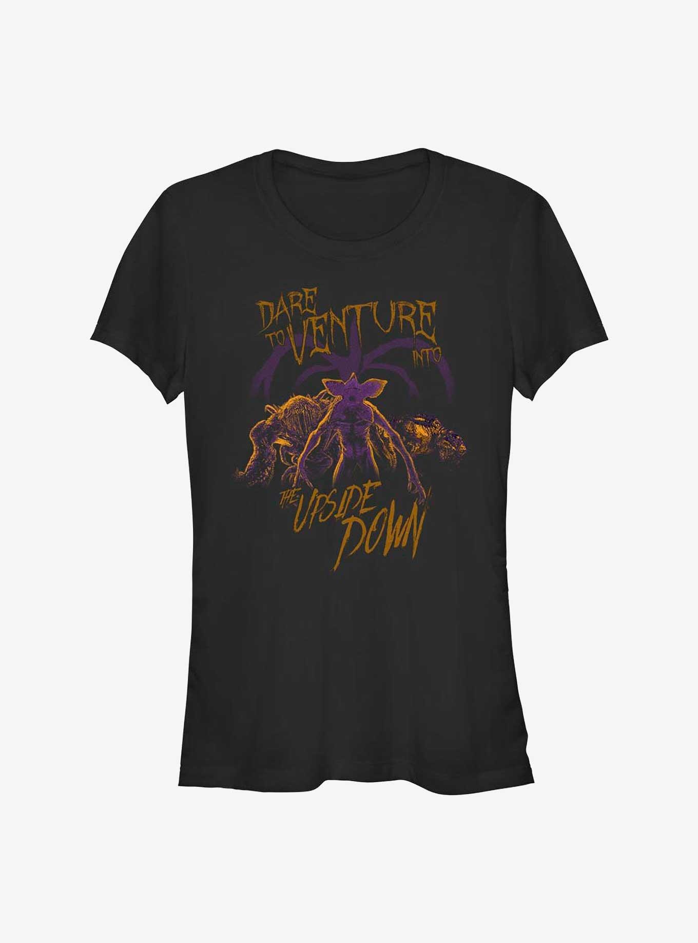 Stranger Things Venture Into The Upside Down Girls T-Shirt, , hi-res