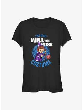 Stranger Things This Is My Will The Wise Costume Girls T-Shirt, , hi-res