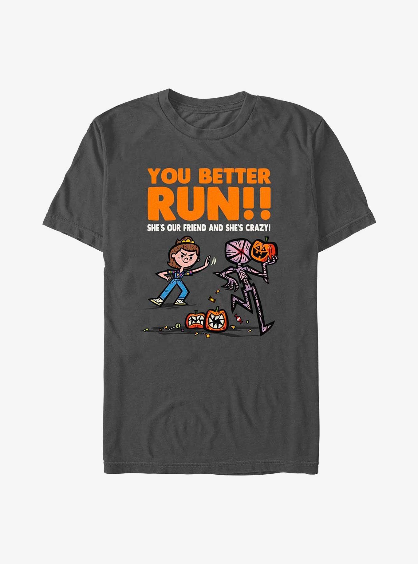 Stranger Things She's Crazy! T-Shirt, , hi-res