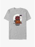 Stranger Things Demodog Jack-O'-Lantern T-Shirt, ATH HTR, hi-res