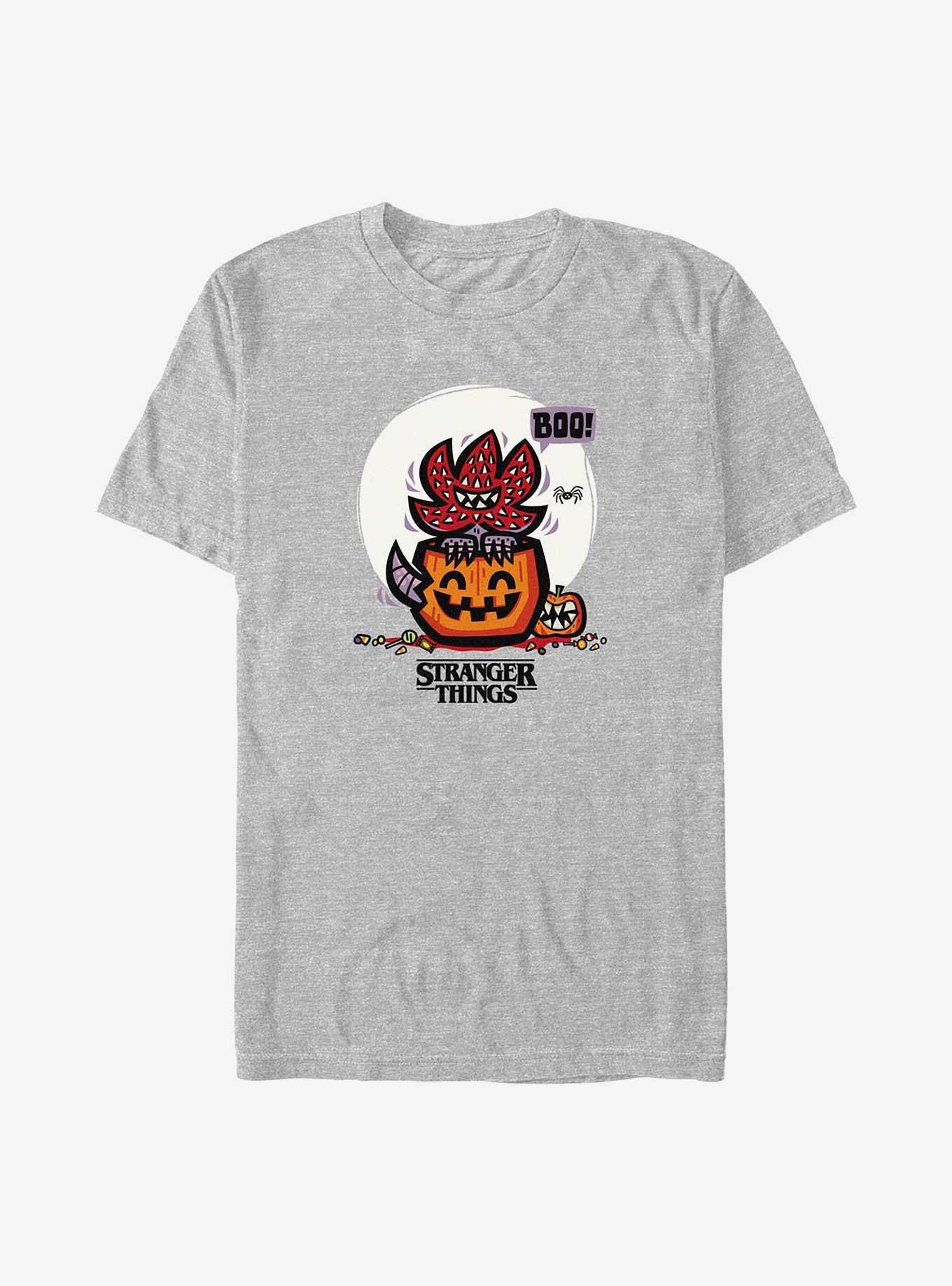 Stranger Things Demodog Jack-O'-Lantern T-Shirt, ATH HTR, hi-res