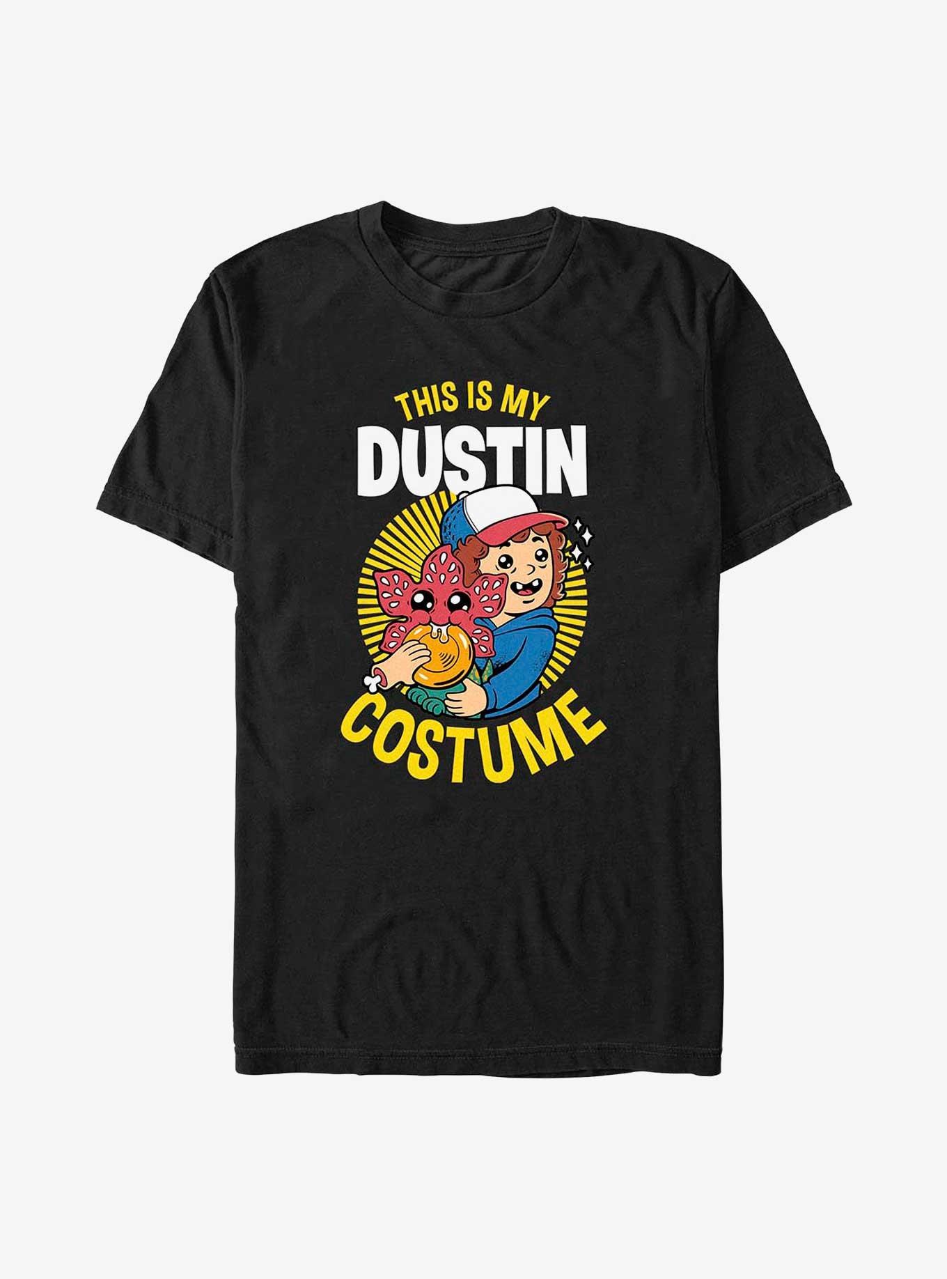 Stranger Things This Is My Dustin Costume T-Shirt, BLACK, hi-res