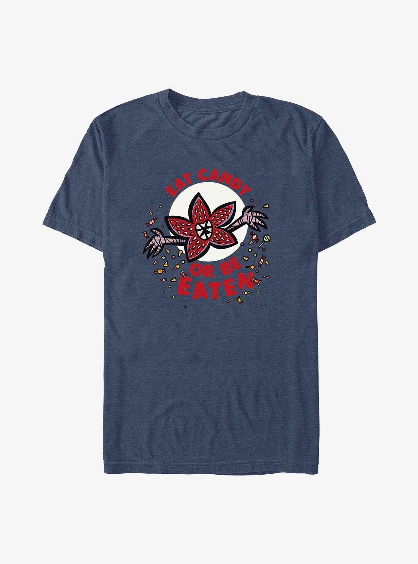 Stranger Things Eat Candy Or Be Eaten T-Shirt, , hi-res