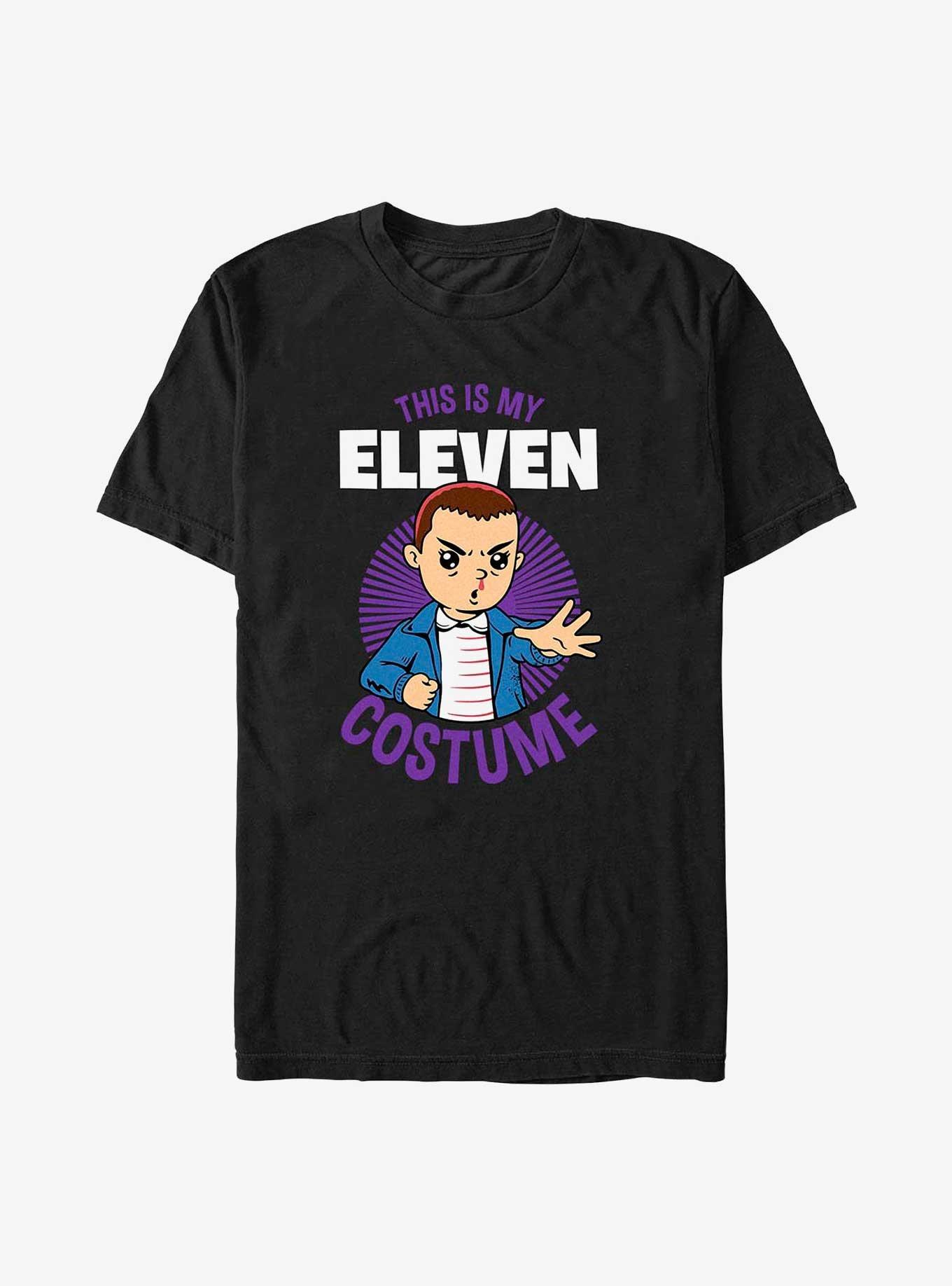 Stranger Things This Is My Eleven Costume T-Shirt, BLACK, hi-res