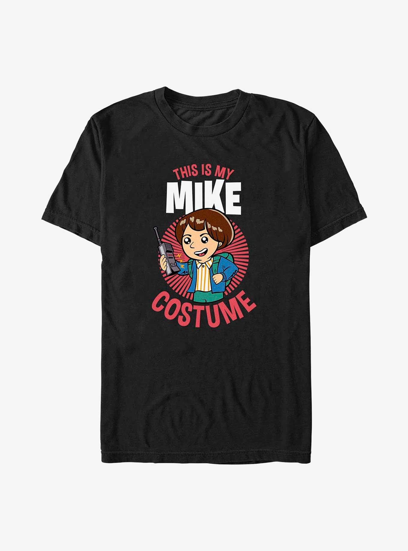 Stranger Things This Is My Mike Costume T-Shirt, BLACK, hi-res
