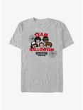 Stranger Things Team Halloween Faces T-Shirt, ATH HTR, hi-res