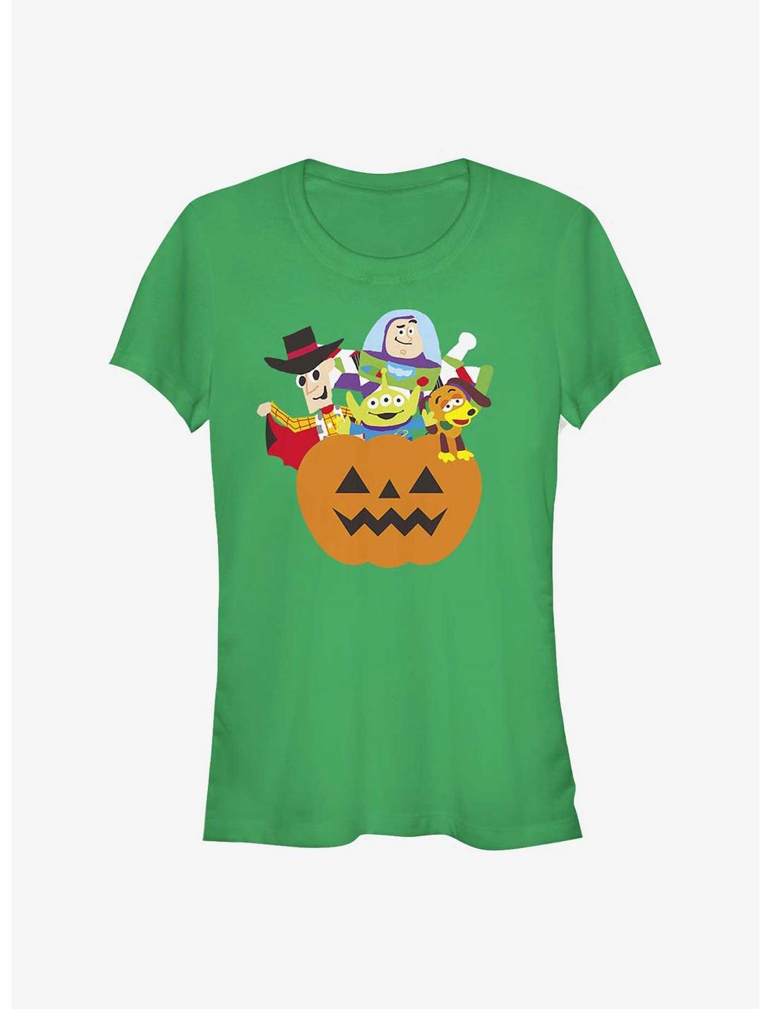 Disney Pixar Toy Story Pumpkin Surprise Characters Girls T-Shirt, KELLY, hi-res