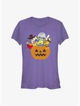 Disney Pixar Toy Story Pumpkin Surprise Characters Girls T-Shirt, PURPLE, hi-res