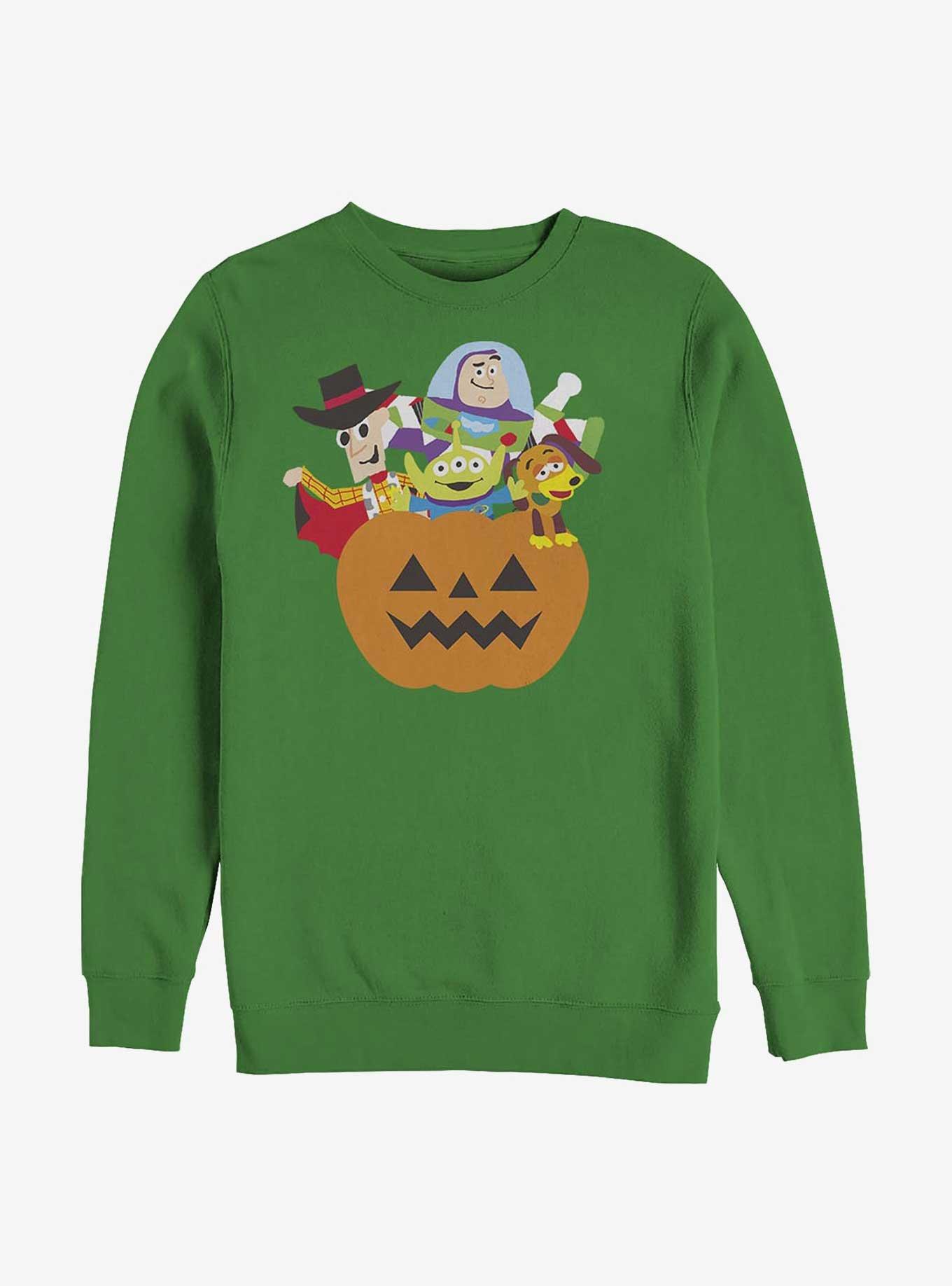 Disney Pixar Toy Story Pumpkin Surprise Characters Sweatshirt, KELLY, hi-res