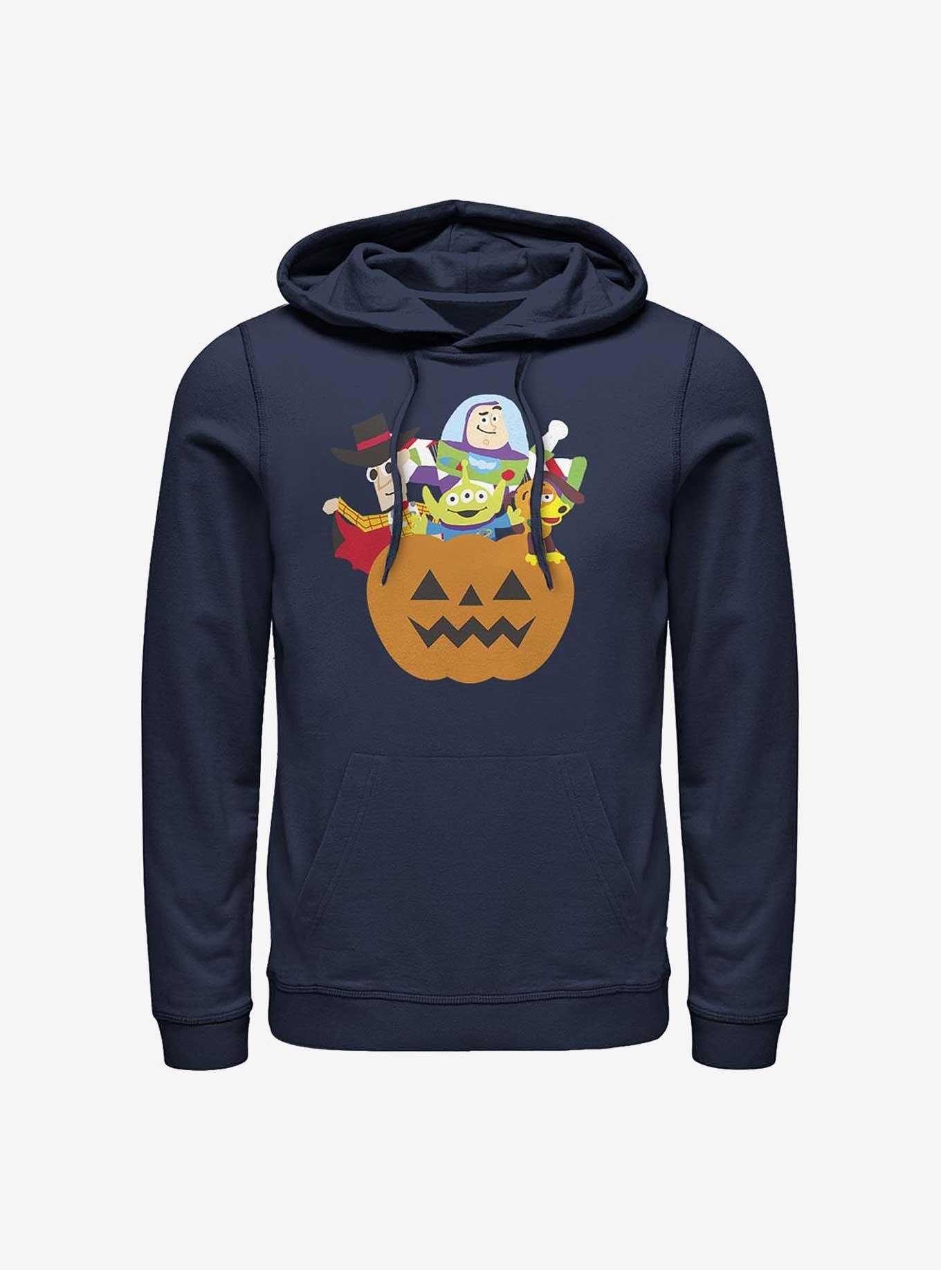 Disney Pixar Toy Story Pumpkin Surprise Characters Hoodie, NAVY, hi-res