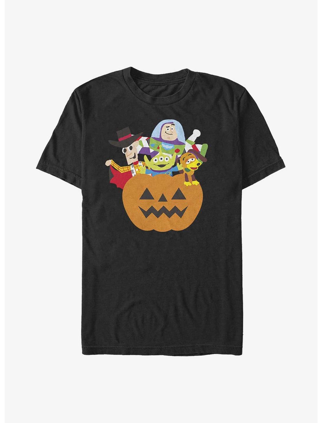 Disney Pixar Toy Story Pumpkin Surprise Characters T-Shirt, BLACK, hi-res