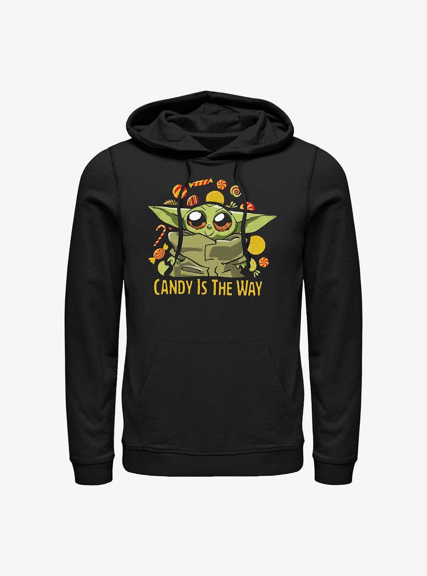 Star Wars The Mandalorian The Child Candy Is The Way Hoodie, BLACK, hi-res