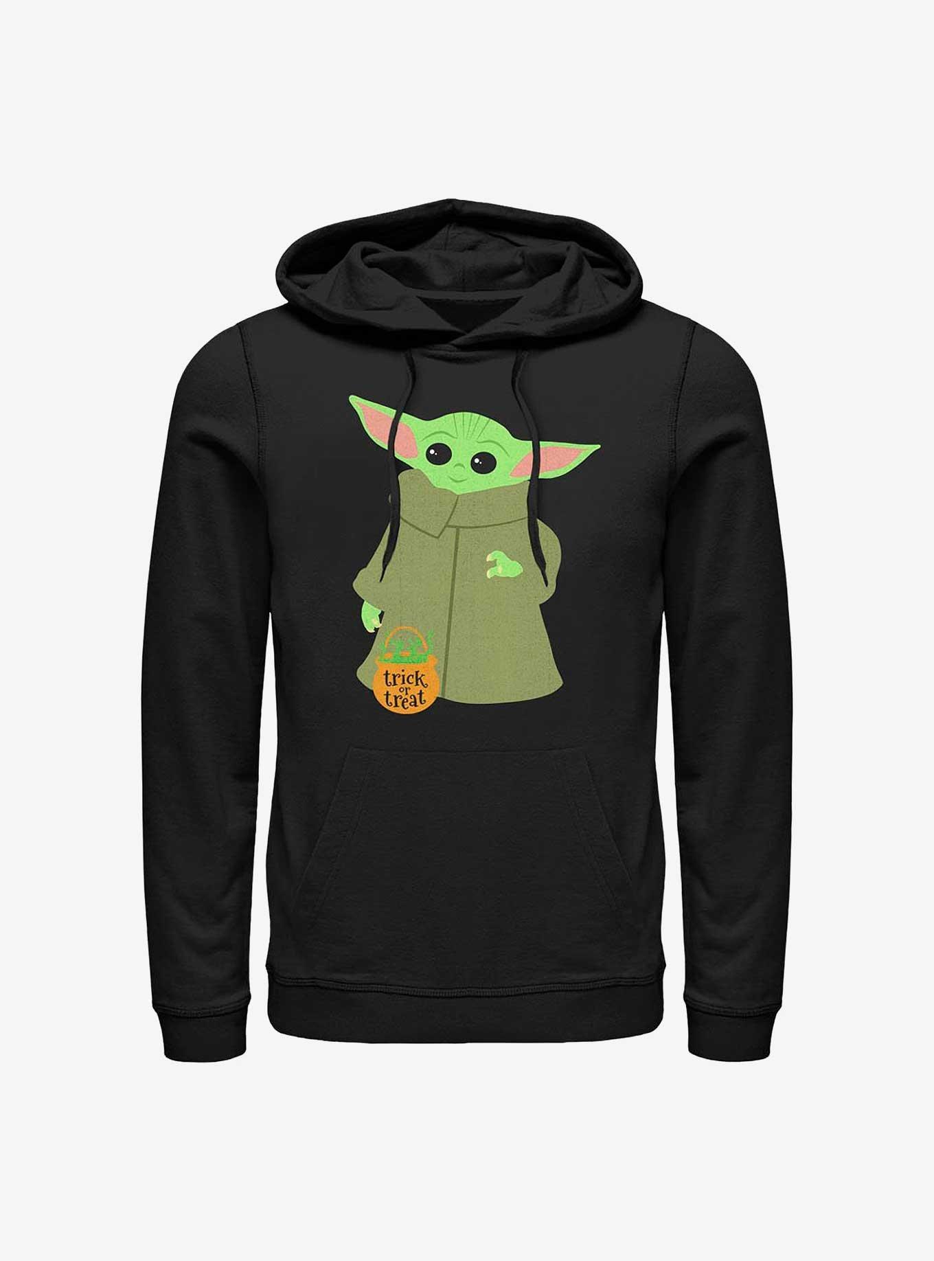 Star Wars The Mandalorian The Child Trick Or Treat Hoodie, BLACK, hi-res