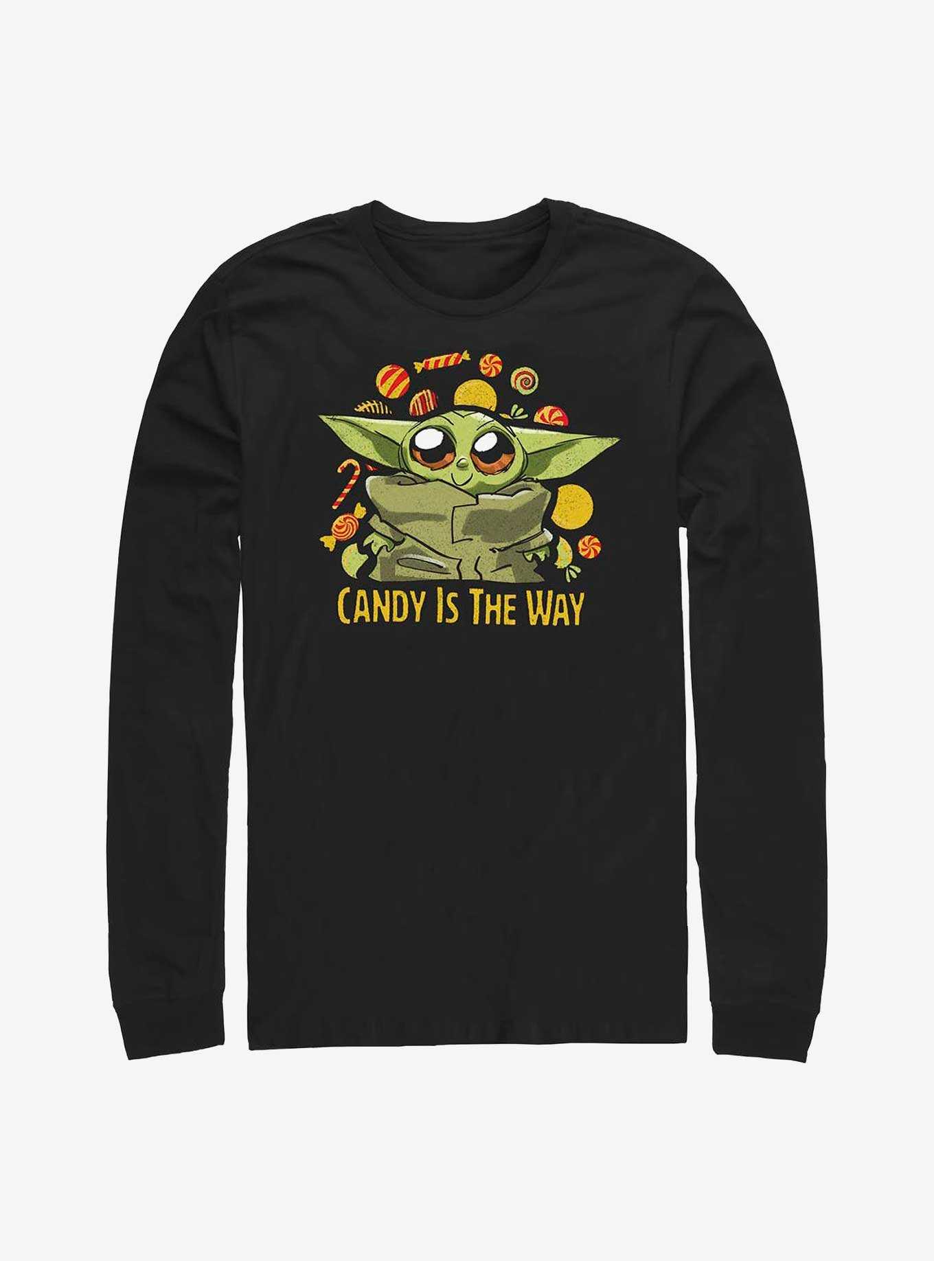 Star Wars The Mandalorian The Child Candy Is The Way Long-Sleeve T-Shirt, , hi-res