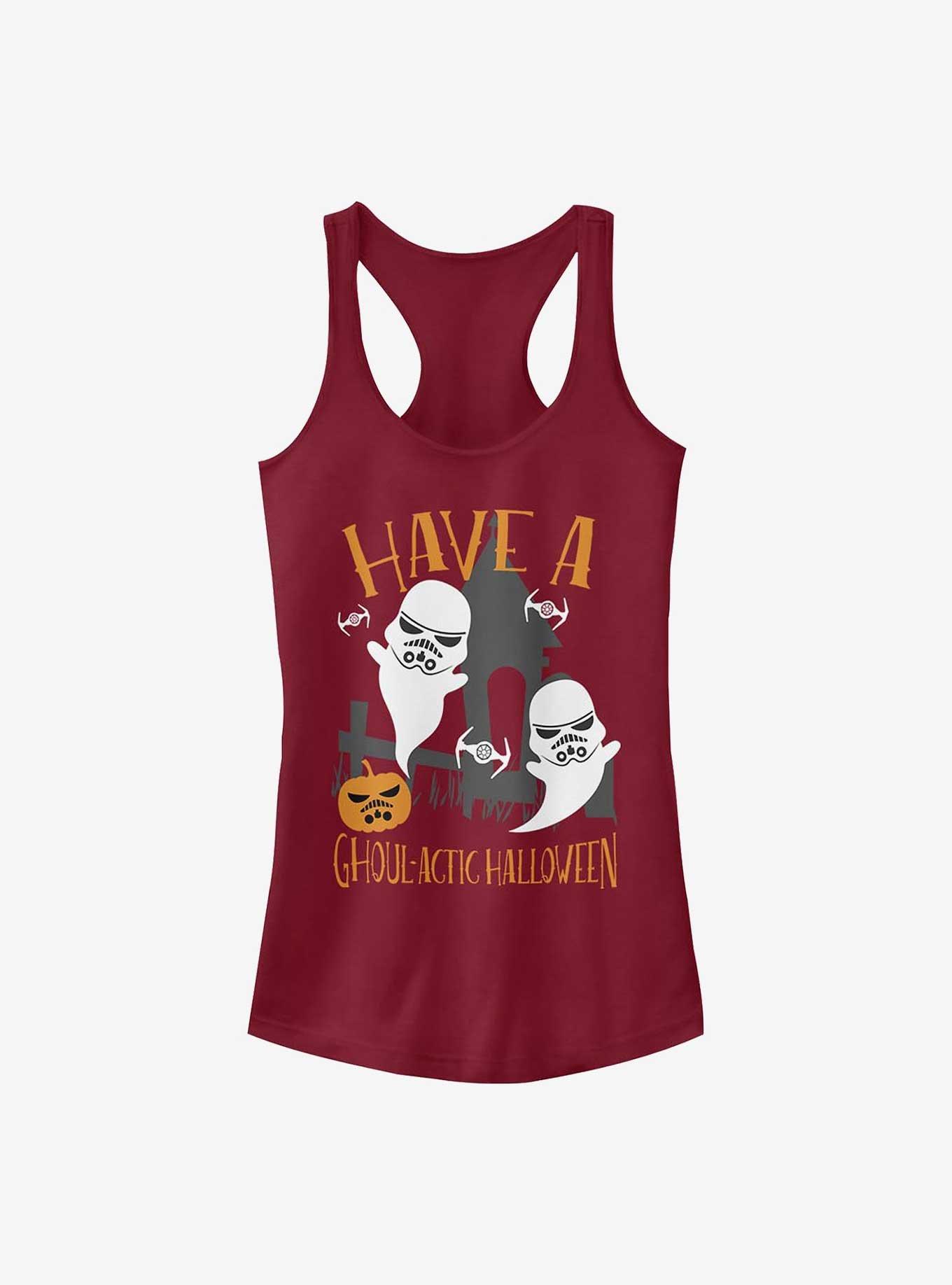 Star Wars Stormtrooper Ghoul-Actic Halloween Girls Tank, SCARLET, hi-res