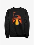 Star Wars Boba Fett Pumpkin Sweatshirt, BLACK, hi-res