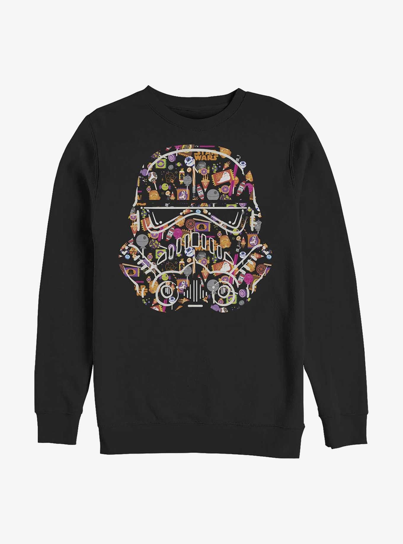 Star Wars Stormtrooper Candy Face Fill Sweatshirt, , hi-res