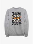 Star Wars The Dark Side Has Candy Sweatshirt, ATH HTR, hi-res