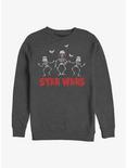 Star Wars Dark Side Creepy Wars Sweatshirt, CHAR HTR, hi-res