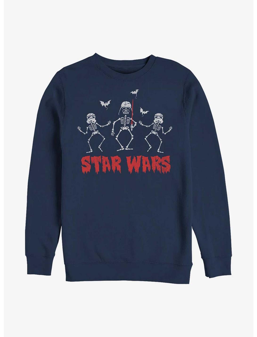 Star Wars Dark Side Creepy Wars Sweatshirt, NAVY, hi-res